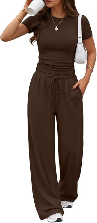 WIHOLL 3/4 Length Sleeve Womens Tops Summer Shirts