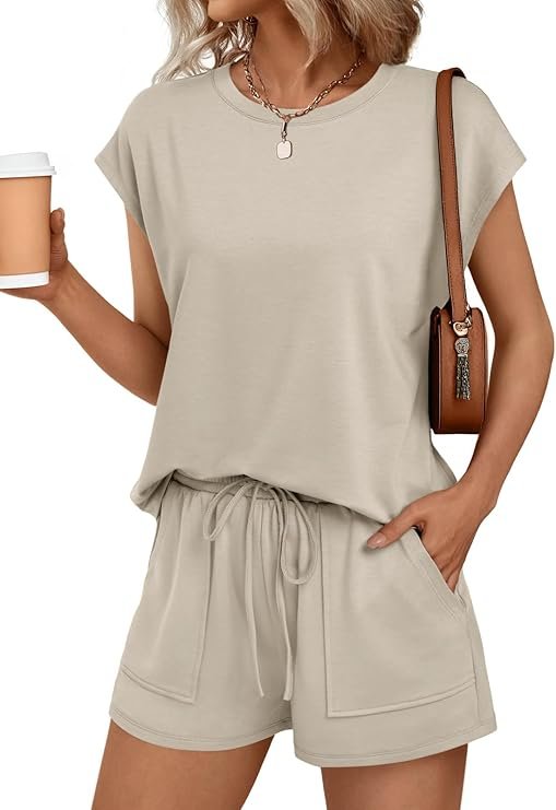 WIHOLL 3/4 Length Sleeve Womens Tops Summer Shirts